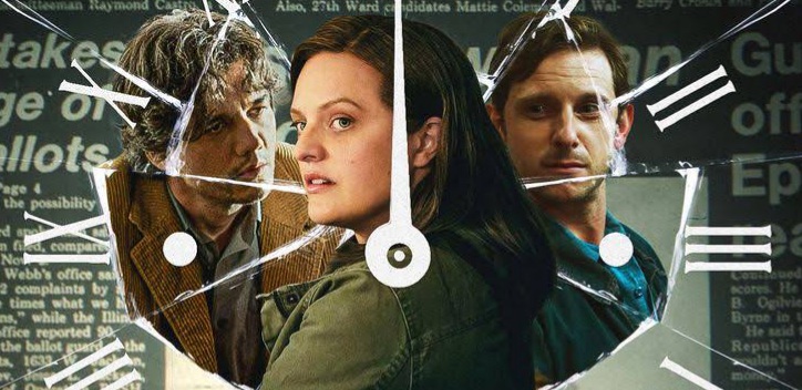 Banner and Official Poster for Season 2 of Illuminadas / Shining Girls on Apple TV+ with Elisabeth Moss, Wagner Moura and Jamie Bell