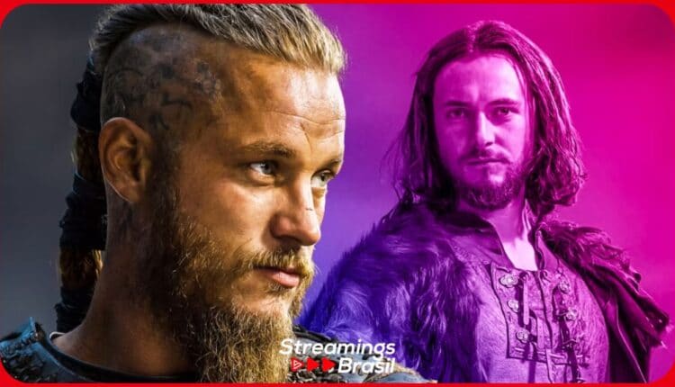 Ragnar e Athelstan em Vikings